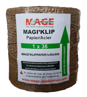 Viticulture, arboriculture - Attacheurs et accessoires - Fil acier/biodégradable Ø 0,36 mm 500 m