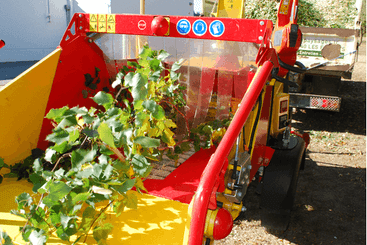 Matériel forestier - Broyeurs de végétaux - Broyeur de branches thermique VEGETOR sur châssis routier
