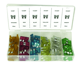 Eclairage, signalisation - Coffrets - Fusibles enfichables standard 120 pièces