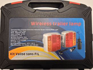 Eclairage, signalisation - Feux, rampes - Kit d’éclairage LED sans fil aimanté