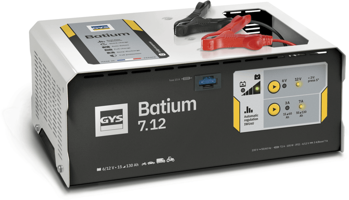 Batteries et accessoires - Chargeurs - Chargeur électronique BATIUM 7-12
