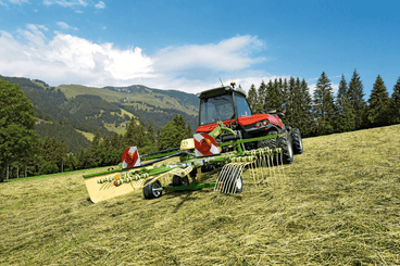 Fenaison - Faucheuses - Andaineur SWADRO S HIGHLAND