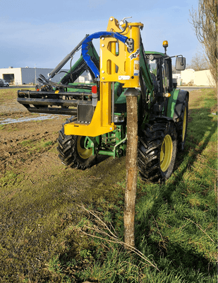 Matériel de ferme/outillage - Enfonces pieux - Appointe - Enfonce-pieux VIBRESCOPIC PRO 18/40 Chargeur