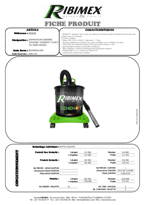 Nettoyeurs, aspirateurs - Aspirateurs - Aspirateur de cendres froides