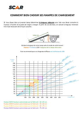Accessoires attelage et remorque - Accessoires remorque routière - Rampes aluminium courbées 228 cm