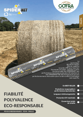 Consommables récolte - Filet - Filet agricole SPIDERNET