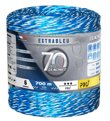 Clôtures - Fils et connecteurs - Fil EXTRABLEU 700 M